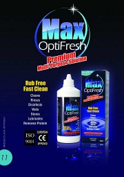 Contact Lens Max Optifresh Multipurpose Solution