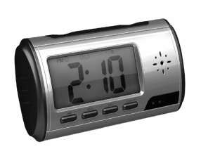 CCTV-Mini Alarm Clock DVR Spy Camera+Motion Detection (MDS-6776)