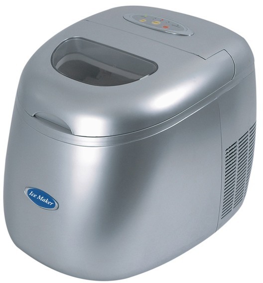 ZB-01 ice maker with silver color