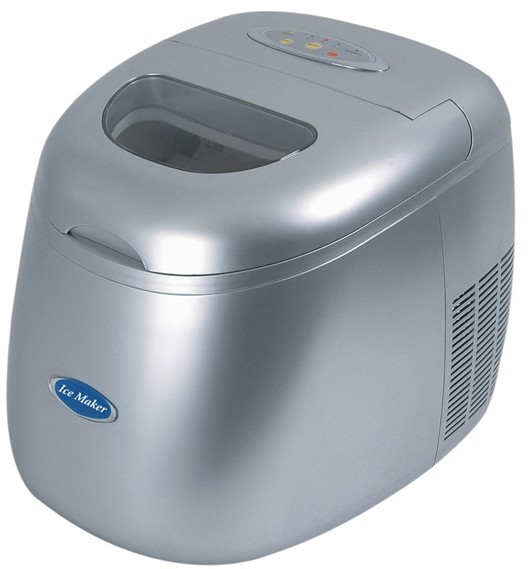 ZB-01 ice maker with silver color