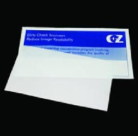 Thermal printer cleaning card