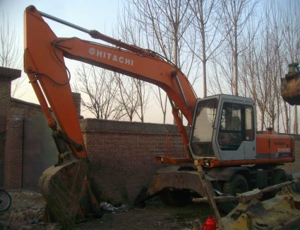 used HITACHI EX160WD EXCAVATOR
