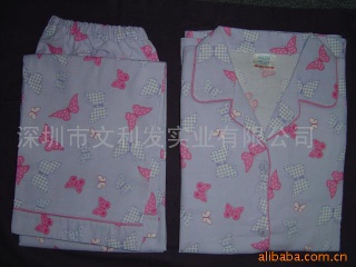 100% cotton woven pajamas