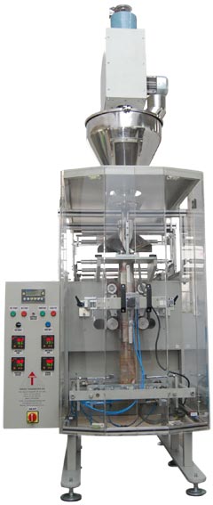 This is a fully automatic powder packing machine