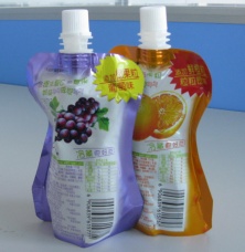 Plastic Beverage Pouch / Juice Pouch / Spout Pouch