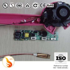 Electronic Heating Device (PTC basis) for Hair Curler