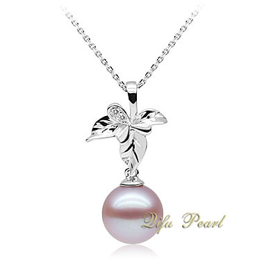 925 Silver Purple Freshwater Pearl Jewelry