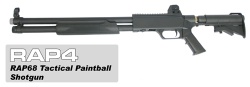 RAP4 T68 Tactical Paintball Shotgun (16 Inch Barrel)