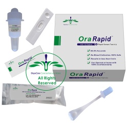 Saliva HIV Test Kit,Oral HIV Test Kit,Home HIV Test, OneStep HIV Test Kit - OraRapid-202