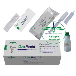 Oral HIV Rapid Test Kit, HIV Home Test, HIV Rapid Test Kit, OneStep HIV Test Kit - OraRapid-21