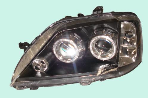 head lamp with angel eye.