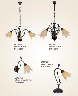 Forged iron lighting