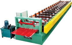 wall panel roll forming machine