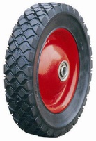 semi-pneumatic wheel, wheel, rubber wheel