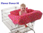 Best Selling--baby shopping cart cover/trolley cart cover/seat cover/seat pad/seat cushion--Flower Power