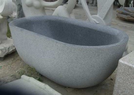 Granite bathtub