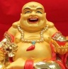 laughing buddha feng shui sculpture