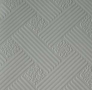 Vinyl Laminated Gypsum Ceiling Tiles With Foil Backing