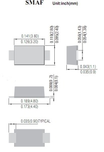 . Surface Mount Schottky Bridge Rectifiers （S310）