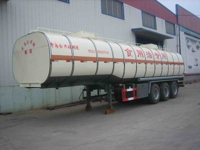 liquid food tank semi trailer