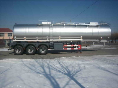 chemical liquid tank semi trailer