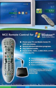 0149MCE Remote Control-----for Windows XP/ Vistar 