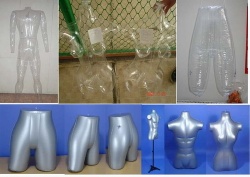 inflatable mannequin;inflatable body;inflatable hanger;inflatable display