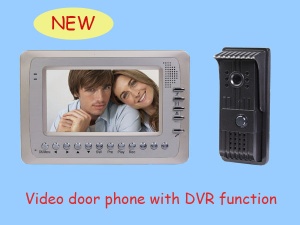 Video door phone with DVR functions