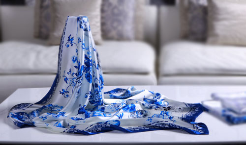 Piano Blue—Chinese Porcelain