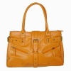 ladies pvc leather handbag
