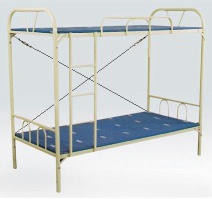 Steel dorm bunk beds for school