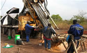 Our members at a gold mining site