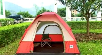 Solar tent