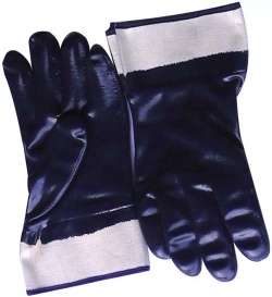Nitrile working gloves