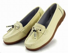 New style ladies moccasin shoes, casual shoes