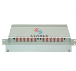 Fiber optic terminal box