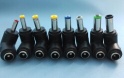 right angle 5.5mm/2.1mm female to male dc connector