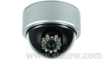 Dome camera with IR