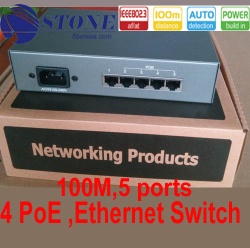 5-port 10/100M PoE Ethernet switch