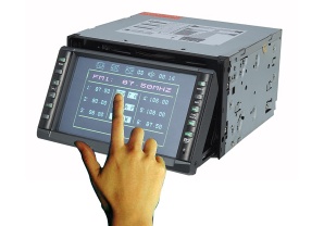 6.5inch touch screen Two-din car DVD palyer,RDS,TV,FM,car tv,car dvd bluetooth