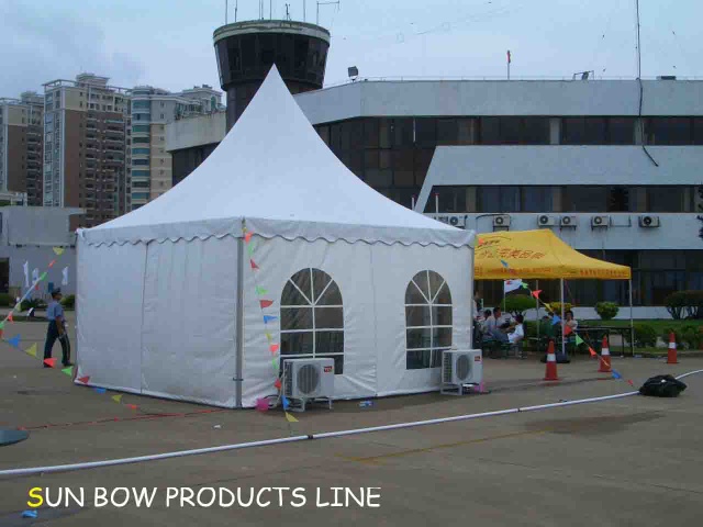 pagoda tent 5x5m