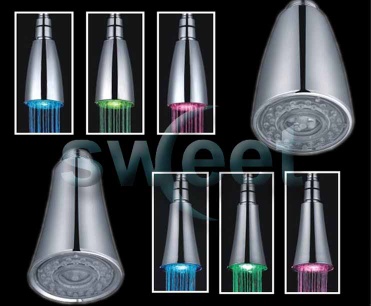 led shower head