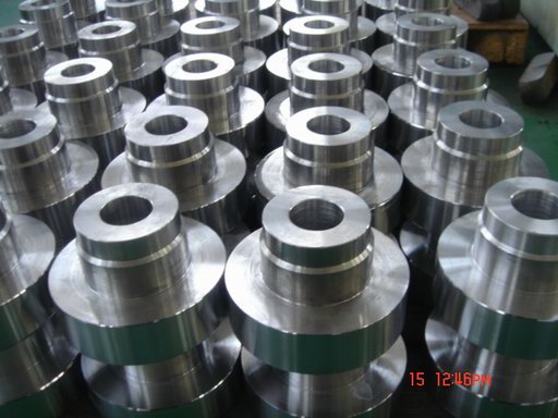 Forging first,then maching.