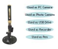 The Business Portable HD Pen DVR Recorder with Base built-in 4GB