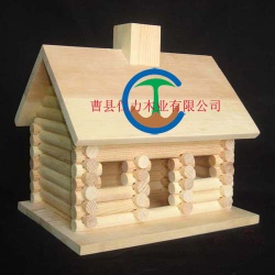 wooden birdhouse