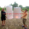 Flying paper sky lanterns