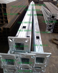 square lighting poles