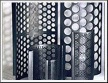 Hole-punching wire mesh