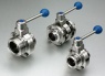 stainless steel butterfly valve(WELDED, CLAMPED, FLANGED, THREADED))