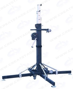 elevating lighting stands,winch lighting stand,lifting truss stand,light duty stand